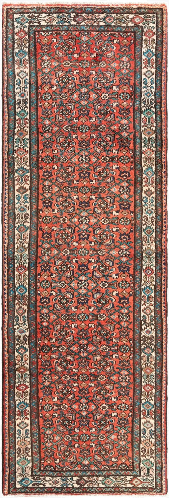 3' 7 x 10' 9 Hamedan Runner Rug