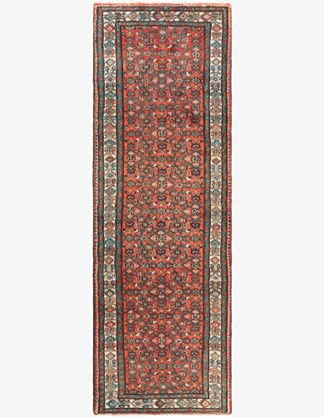 3' 7 x 10' 9 Hamedan Runner Rug