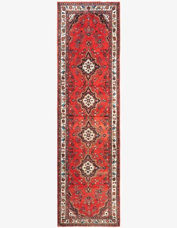 3' 9 x 16' 4 Hamedan Runner Rug