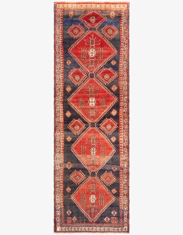 3' 9 x 11' 7 Hamedan Runner Rug