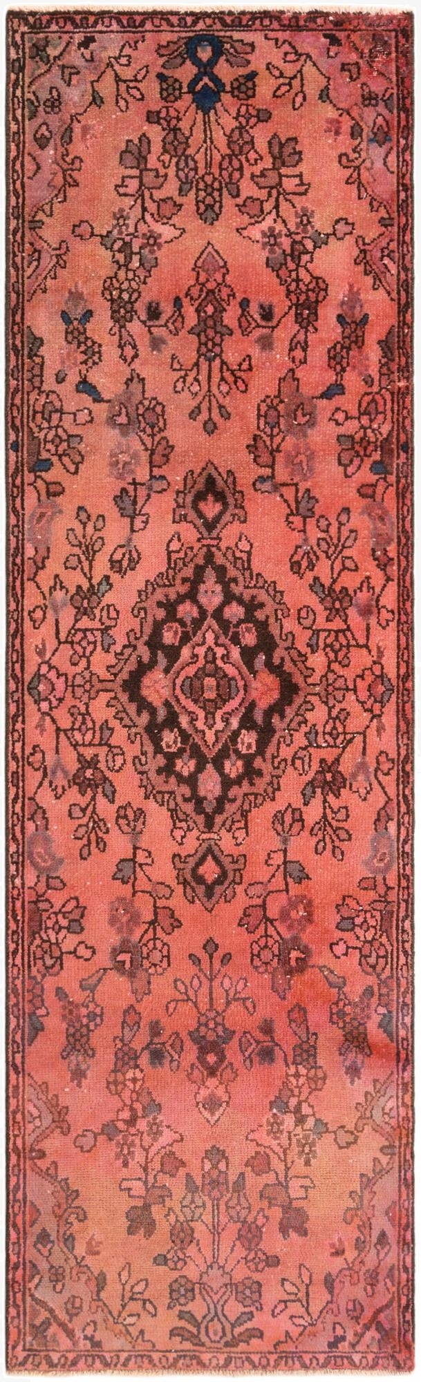 2' 9 x 9' 3 Hamedan Runner Rug