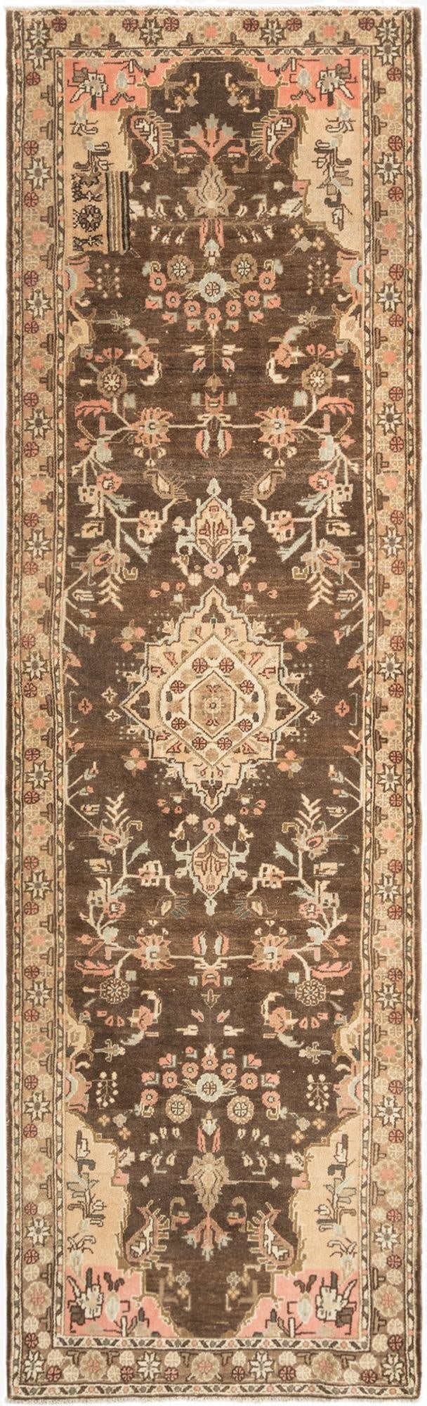 107cm x 358cm Hamedan Runner Rug