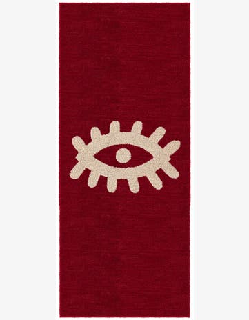 2' x 6' 1 Handtufted Wool Runner Rug