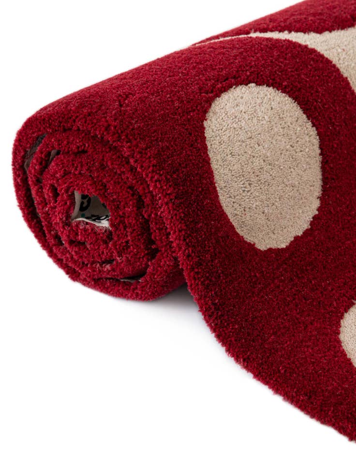 Detail image of 2' x 6' 1 Handtufted Wool Runner Rug