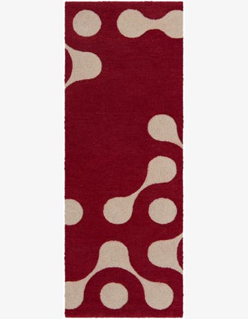2' x 6' 1 Handtufted Wool Runner Rug