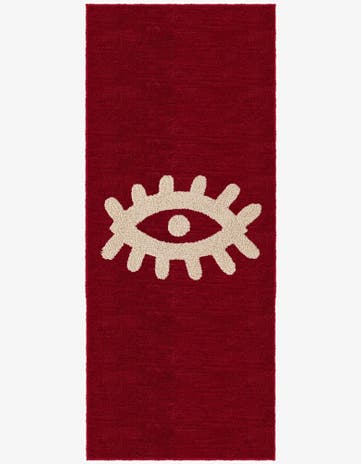 2' x 6' 1 Handtufted Wool Runner Rug