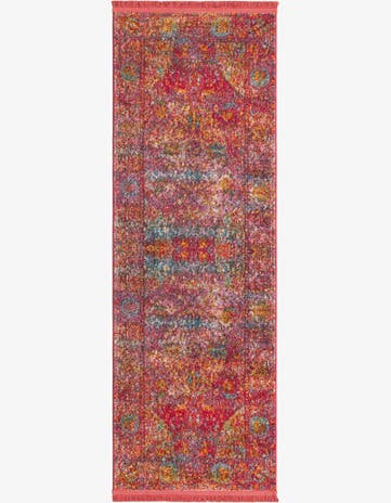 Red Havana Runner Rug