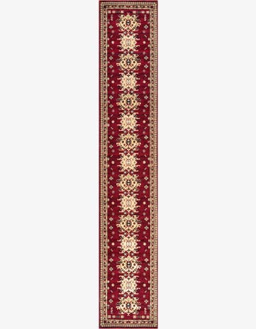 Red Heris Runner Rug