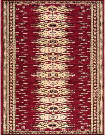 Detail image of 3' x 16' 5 Heriz Design Runner Rug