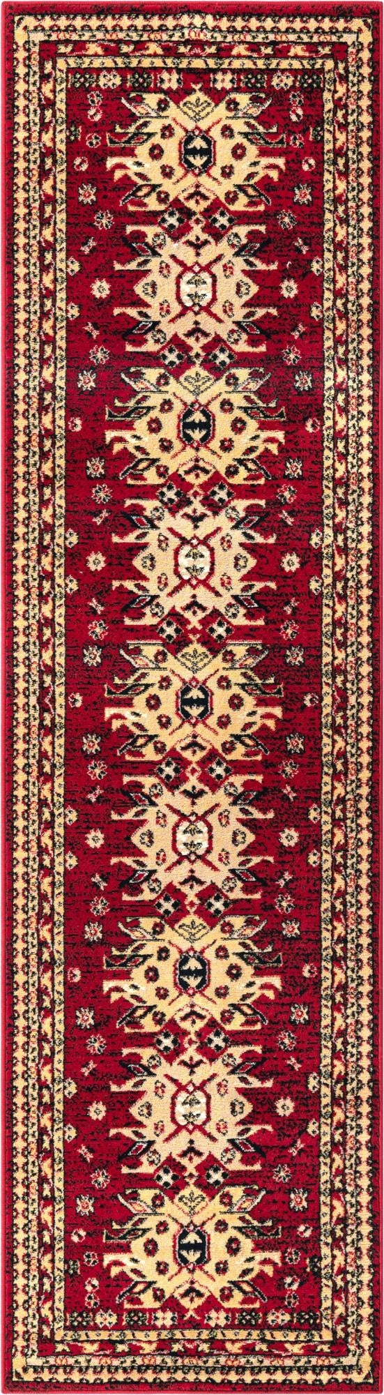 2' 7 x 10' Heriz Design Runner Rug