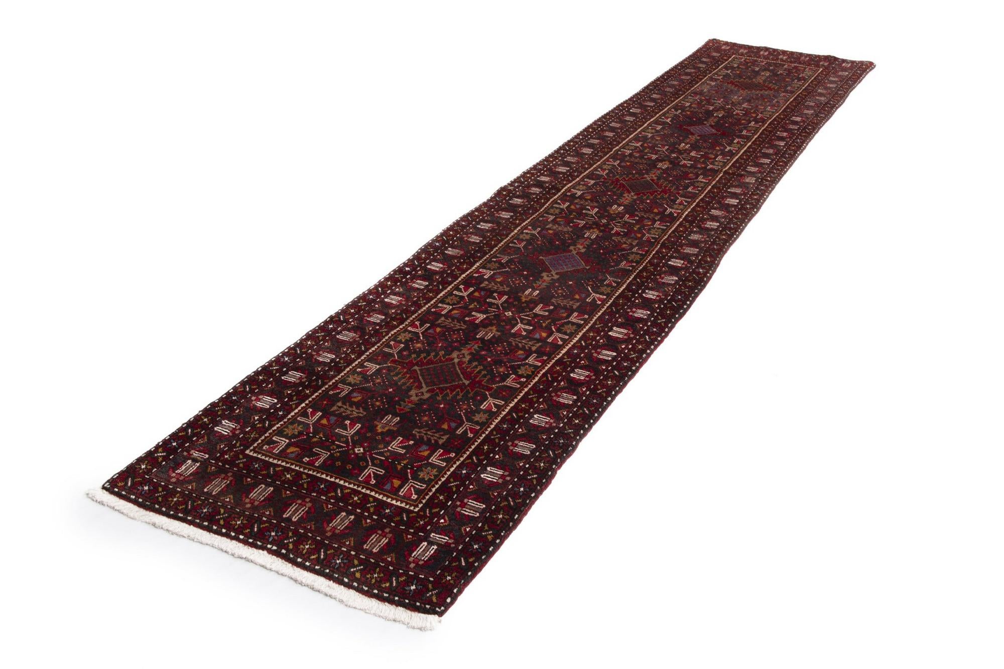 3' x 14' 7 Heriz Wool Runner Rug