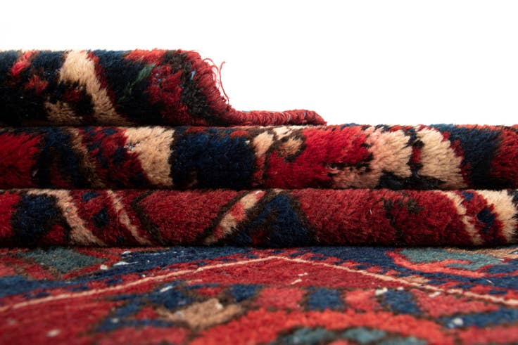 Detail image of 5' 1 x 10' 4 Heriz Wool Runner Rug