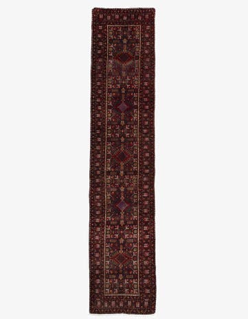 3' x 14' 7 Heriz Wool Runner Rug