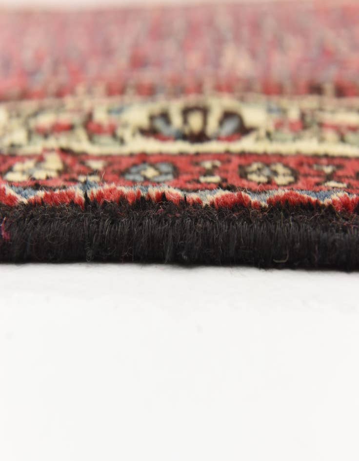 Detail image of 3' 6 x 9' 6  Hand Knotted Hossainabad Persian Wool Runner Rug
