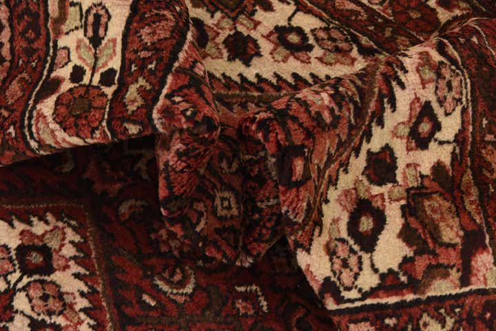 115cm x 315cm anudado a mano Hossainabad Alfombra Persa Lana Pasillera