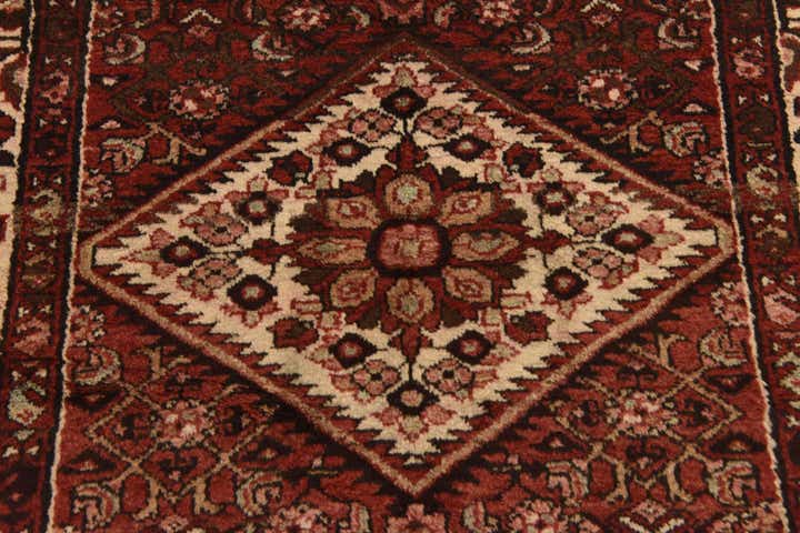 115cm x 315cm anudado a mano Hossainabad Alfombra Persa Lana Pasillera