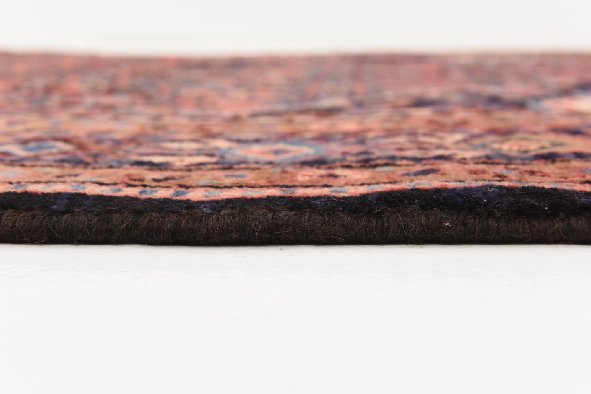 5' 6 x 11' 1 Hand Knotted Hossainabad Persian Wool Runner Rug
