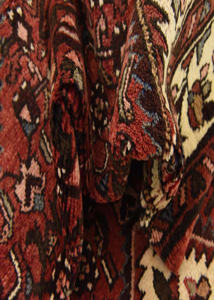 3' 7 x 10' 7 Hand Knotted Hossainabad Persian Wool Runner Rug