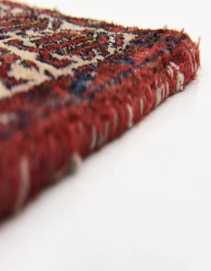 Detail image of 3' 8 x 10' 6  Hand Knotted Hossainabad Persian Wool Runner Rug