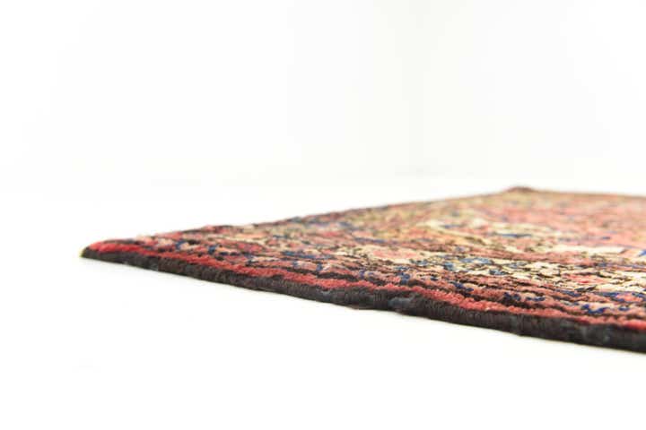 3' 10 x 10' Hand Knotted Hossainabad Persian Wool Runner Rug