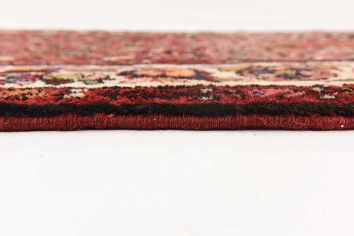 4' x 9' 6 Hand Knotted Hossainabad Persian Wool Runner Rug