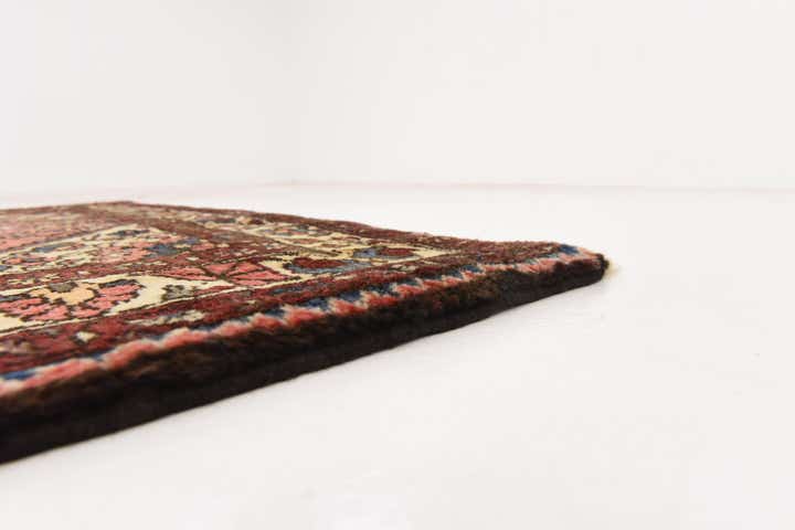 3' 10 x 10' Hand Knotted Hossainabad Persian Wool Runner Rug