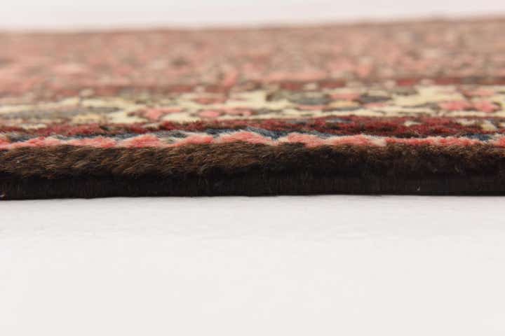 3' 10 x 10' Hand Knotted Hossainabad Persian Wool Runner Rug