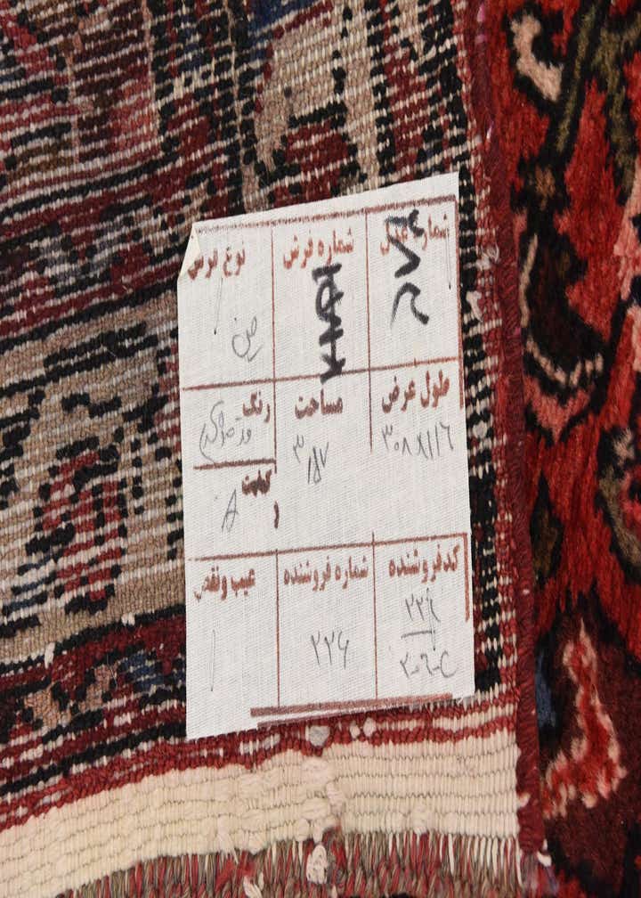 3' 10 x 10' 2 Hand Knotted Hossainabad Persian Wool Runner Rug