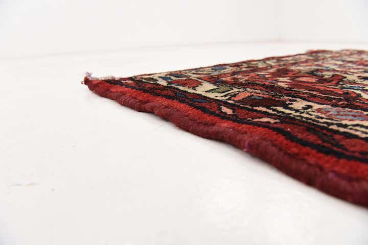 3' 10 x 10' 2 Hand Knotted Hossainabad Persian Wool Runner Rug