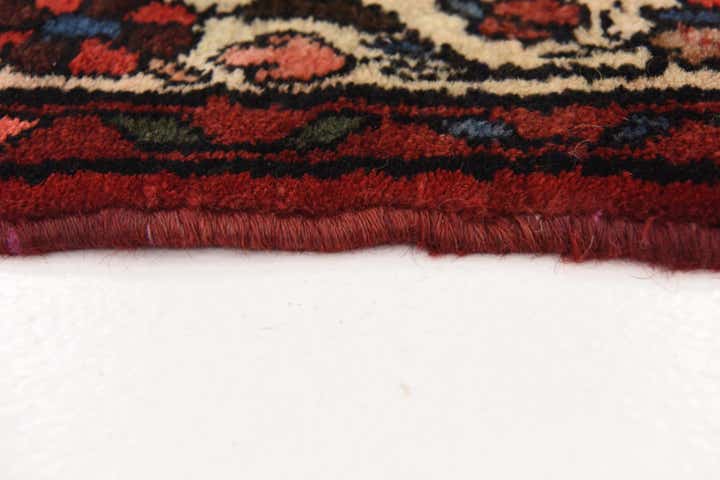 3' 10 x 10' 2 Hand Knotted Hossainabad Persian Wool Runner Rug