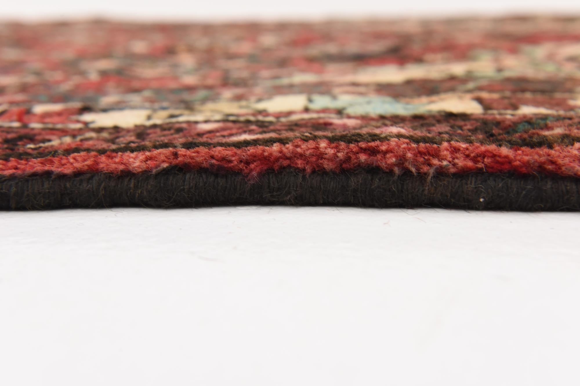 115cm x 315cm anudado a mano Hossainabad Alfombra Persa Lana Pasillera