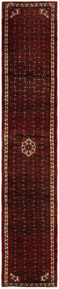 Detail image of 3' x 15' 9 Hossainabad Wool Runner Rug