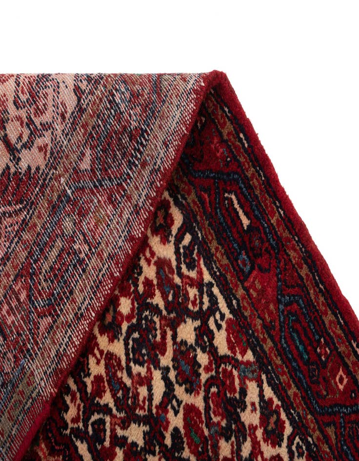 Detail image of 3' 8 x 10' 3 Hossainabad Wool Runner Rug