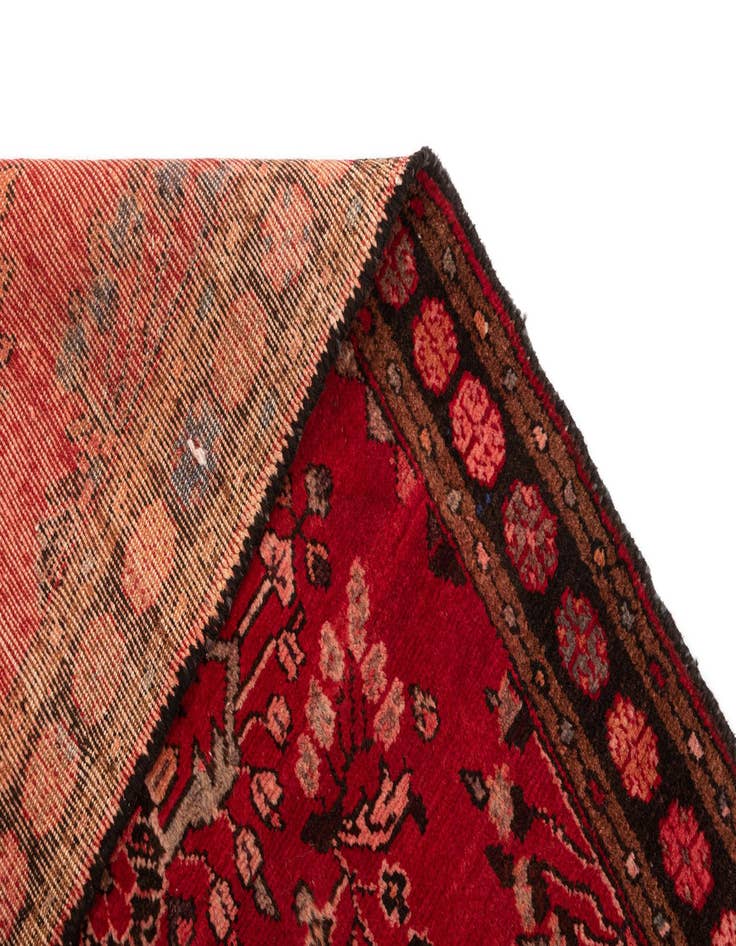 Detail image of 3' 7 x 10' 3 Hossainabad Wool Runner Rug