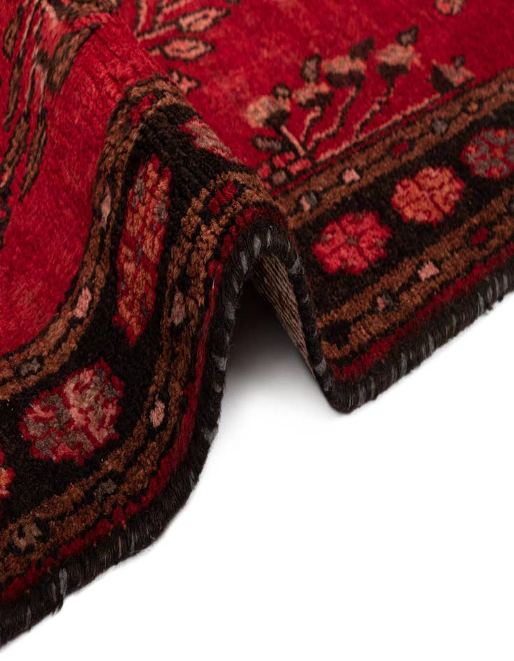 Detail image of 3' 7 x 10' 3 Hossainabad Wool Runner Rug