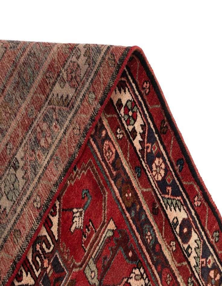 Detail image of 3' 5 x 10' 7 Hossainabad Wool Runner Rug