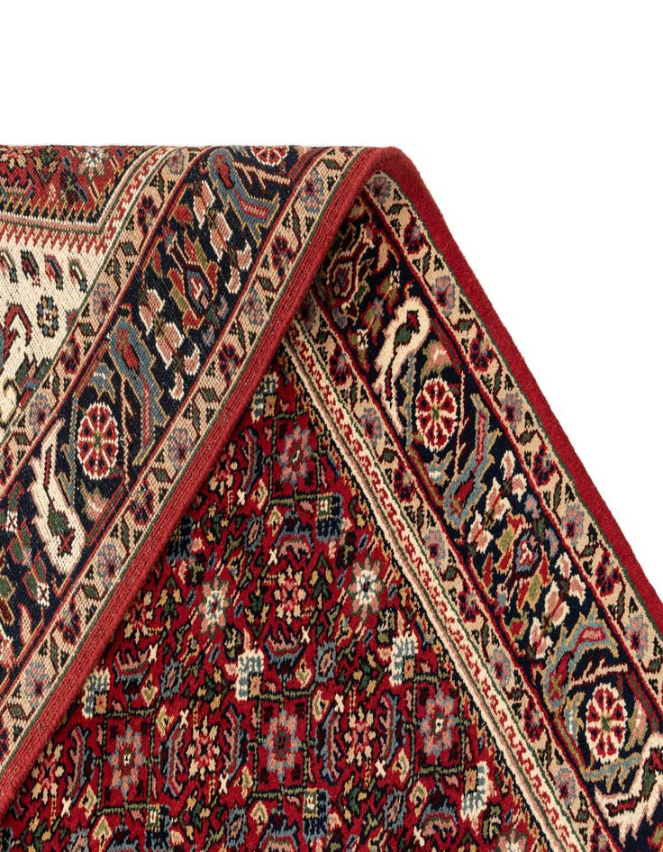 Detail image of 5' 2 x 10' 7 Hossainabad Wool Runner Rug