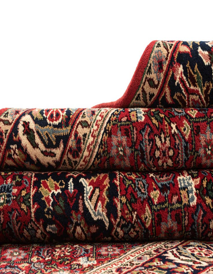 Detail image of 5' 2 x 10' 7 Hossainabad Wool Runner Rug