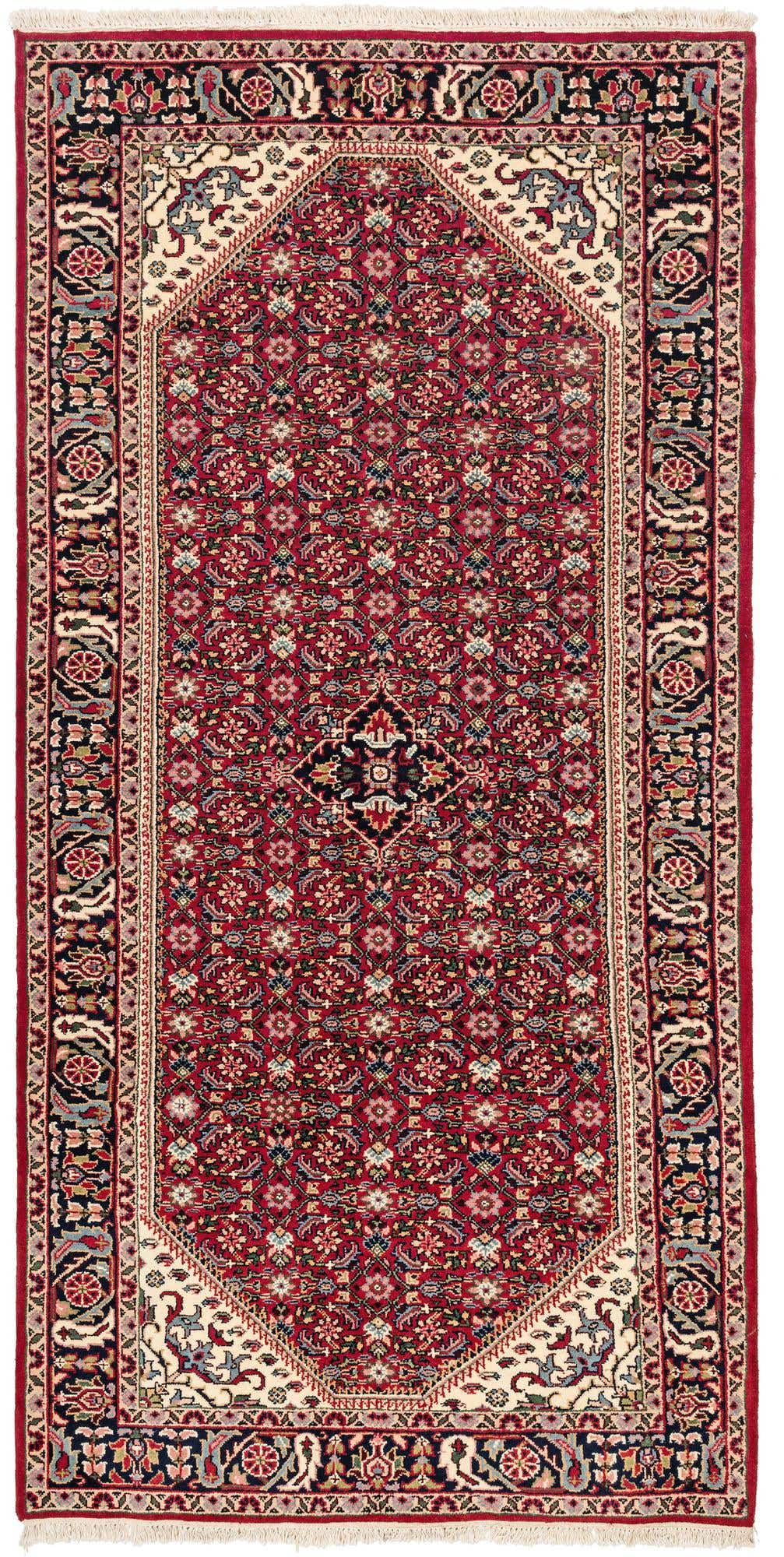 5' 2 x 10' 7 Hossainabad Wool Runner Rug