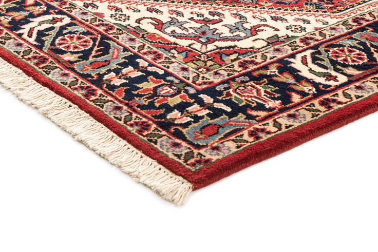 Detail image of 5' 4 x 11' 3 Hand Knotted Hossainabad Wool Runner Rug