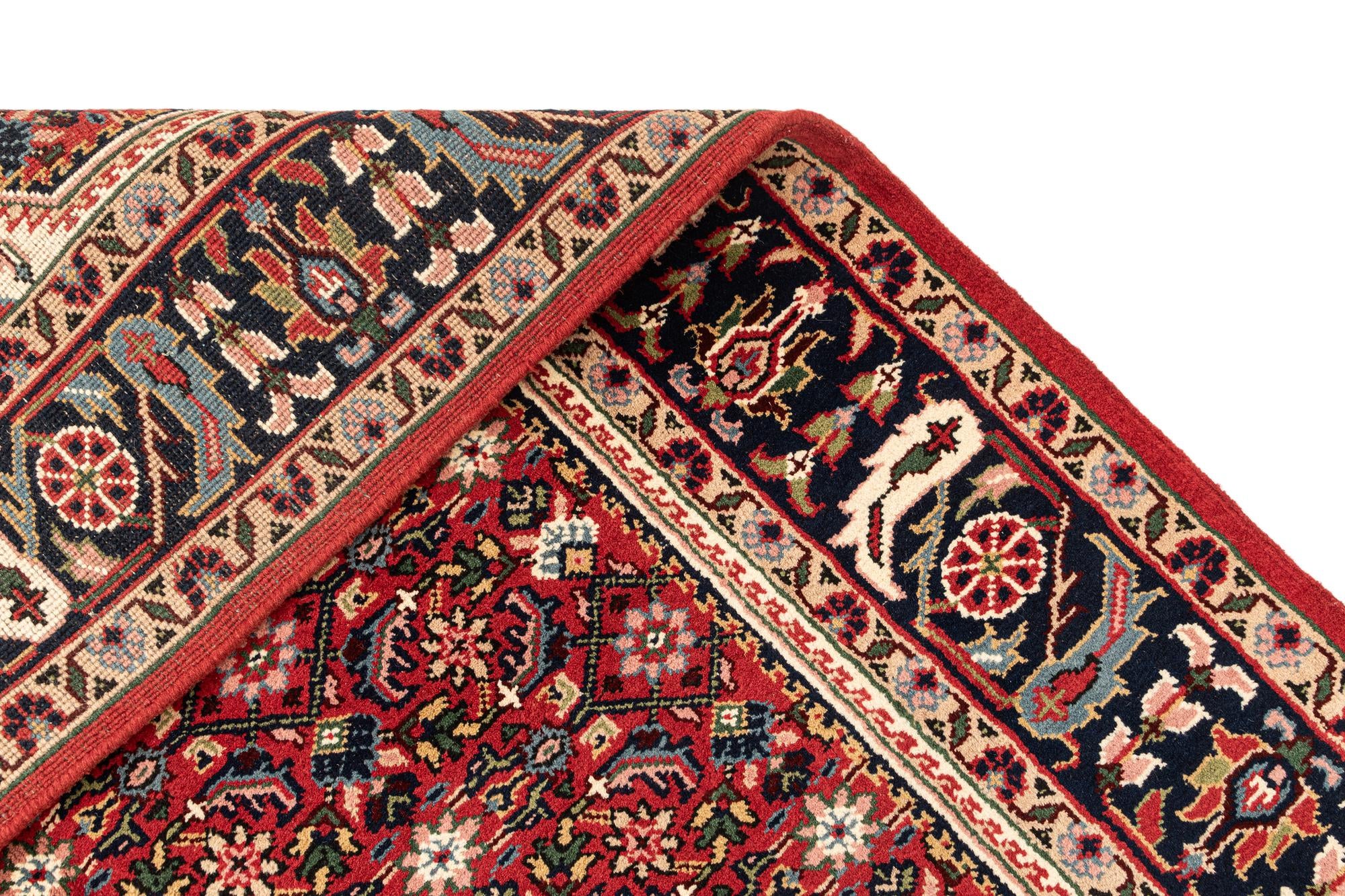 5' 4 x 11' 3 Hand Knotted Hossainabad Wool Runner Rug