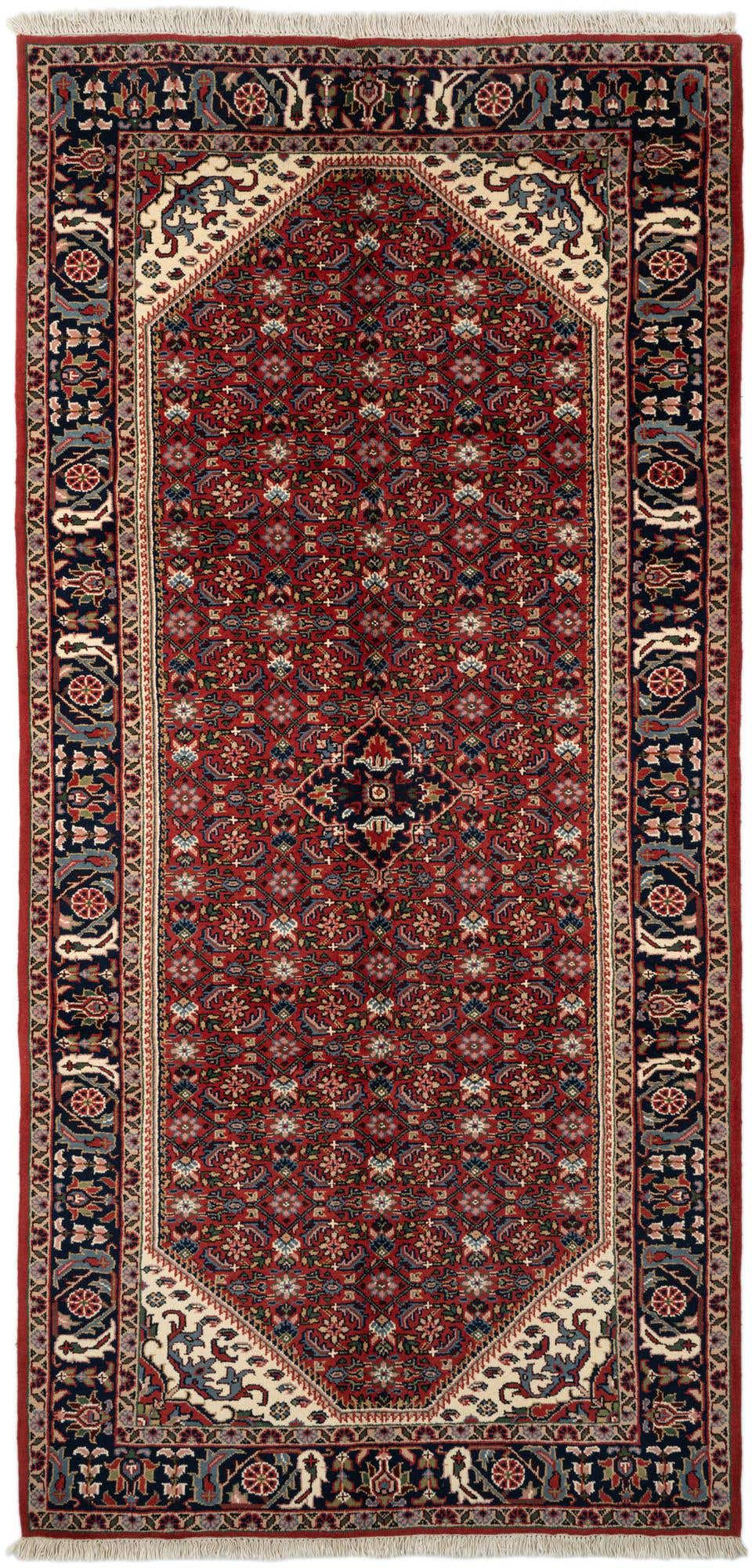 5' 4 x 11' 3 Hand Knotted Hossainabad Wool Runner Rug