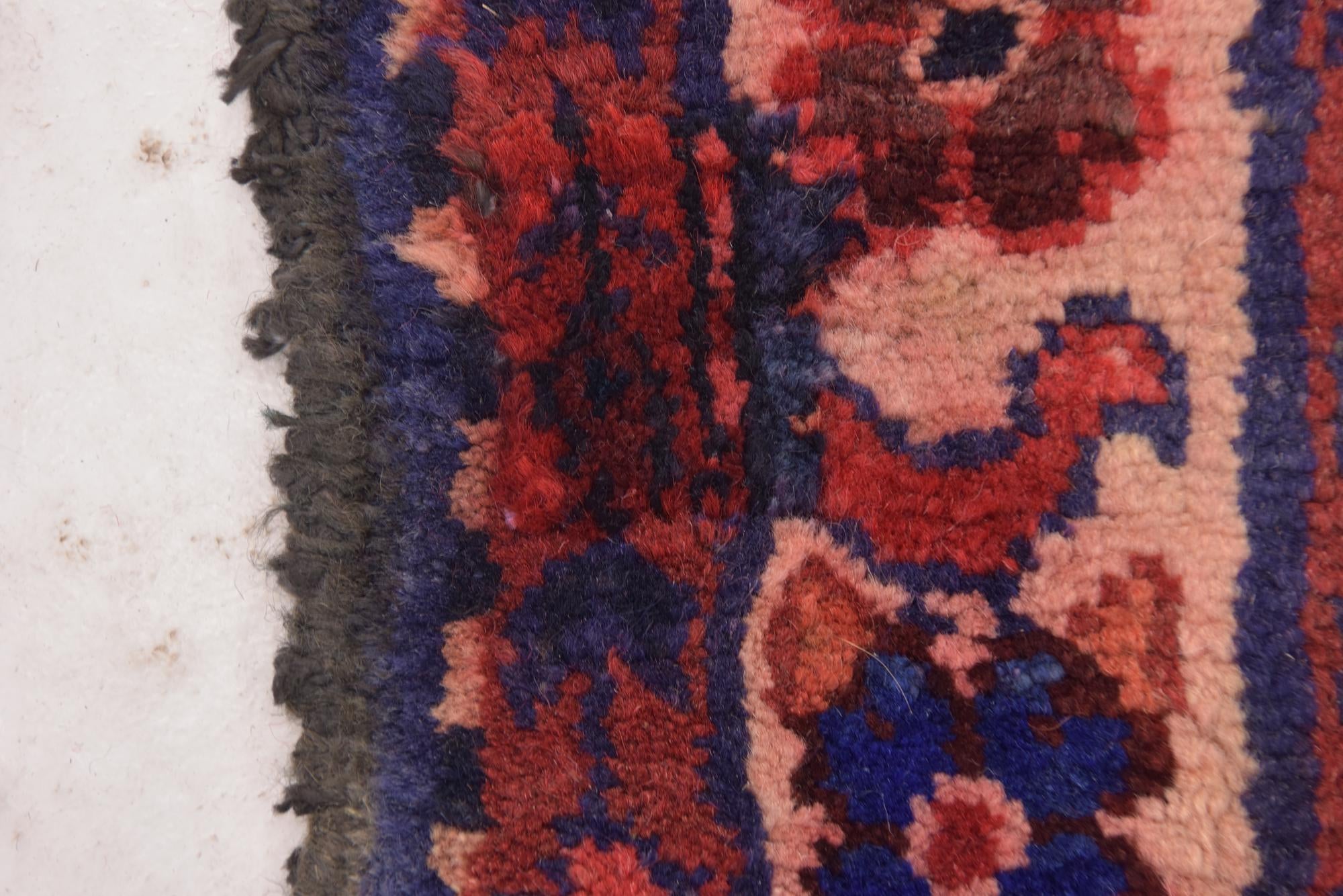 115cm x 300cm anudado a mano Hossainabad Alfombra Persa Lana Pasillera