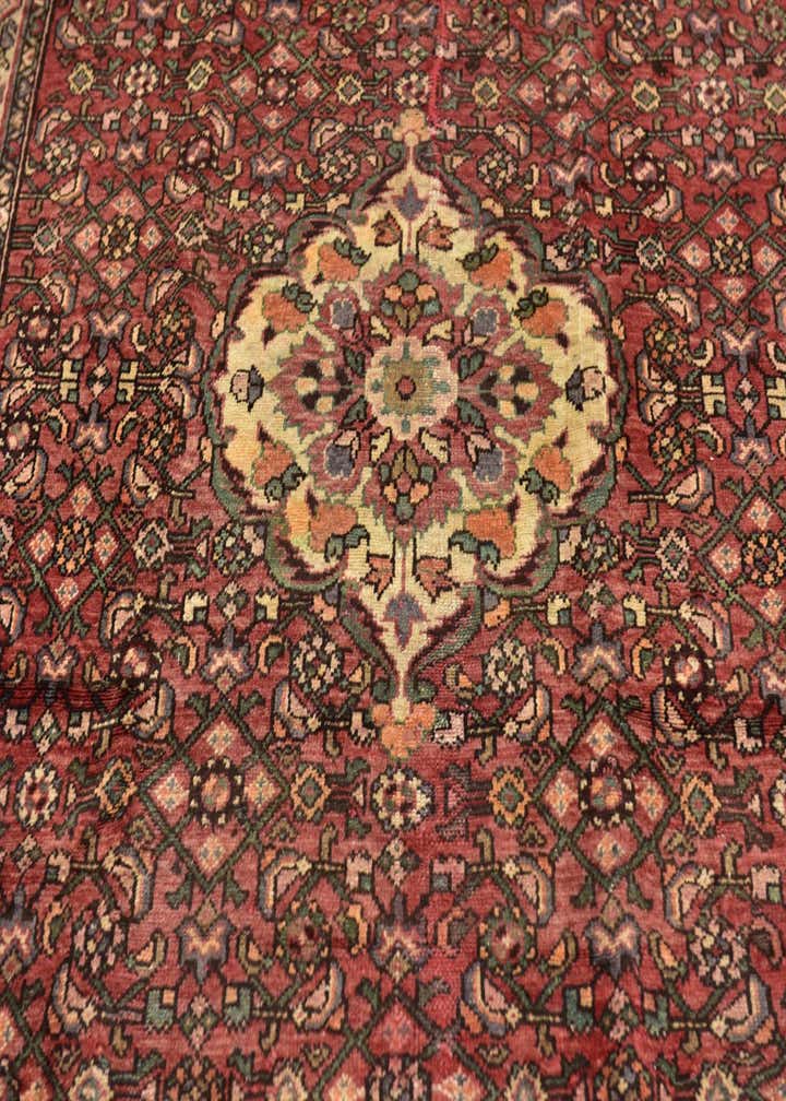 5' x 10' 5 Hand Knotted Hossainabad Persian Wool Runner Rug