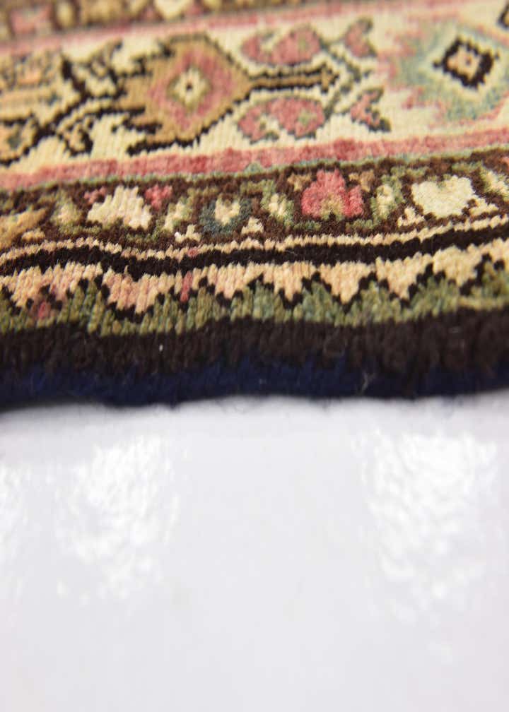 5' x 10' 5 Hand Knotted Hossainabad Persian Wool Runner Rug