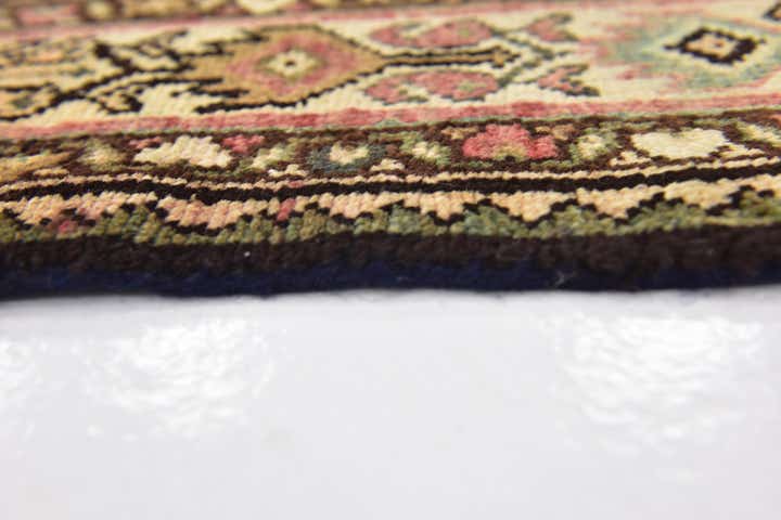 5' x 10' 5 Hand Knotted Hossainabad Persian Wool Runner Rug