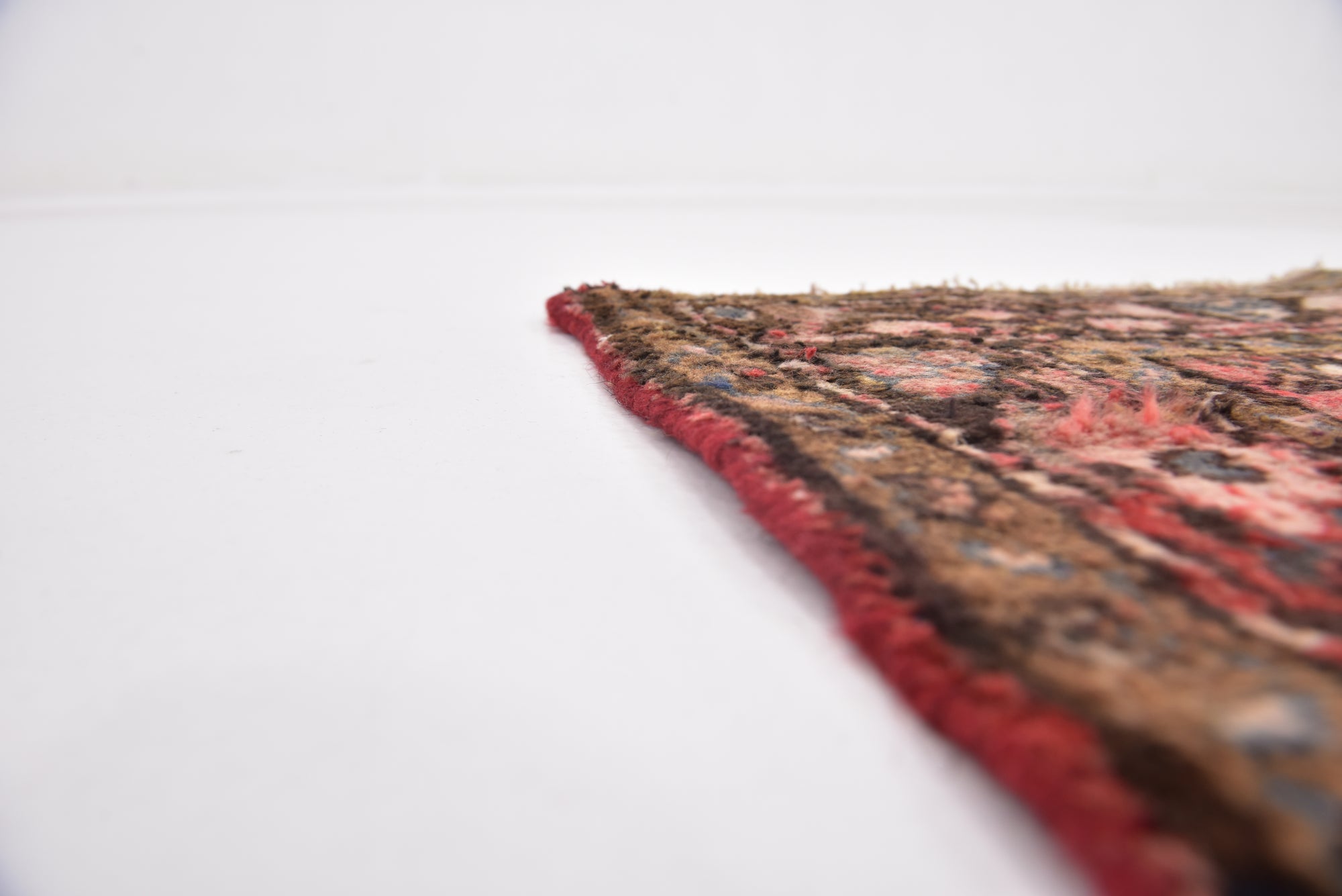 3' 2 x 10' Hand Knotted Hossainabad Persian Wool Runner Rug