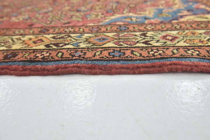 3' 10 x 10' Hand Knotted Hossainabad Persian Wool Runner Rug