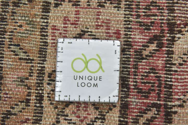 3' 6 x 9' 10 Hand Knotted Hossainabad Persian Wool Runner Rug