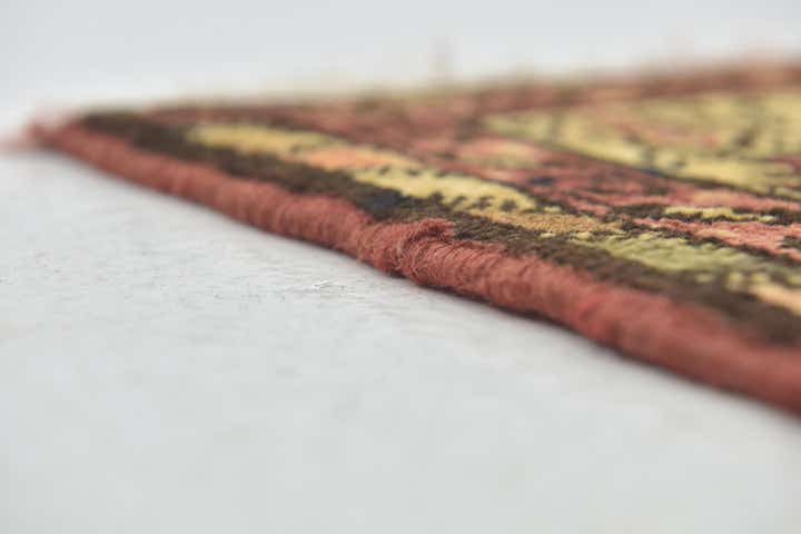 3' 6 x 9' 10 Hand Knotted Hossainabad Persian Wool Runner Rug